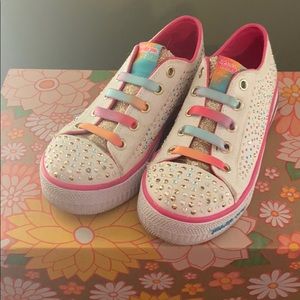 Twinkle Toes by Skechers slip on sneakers